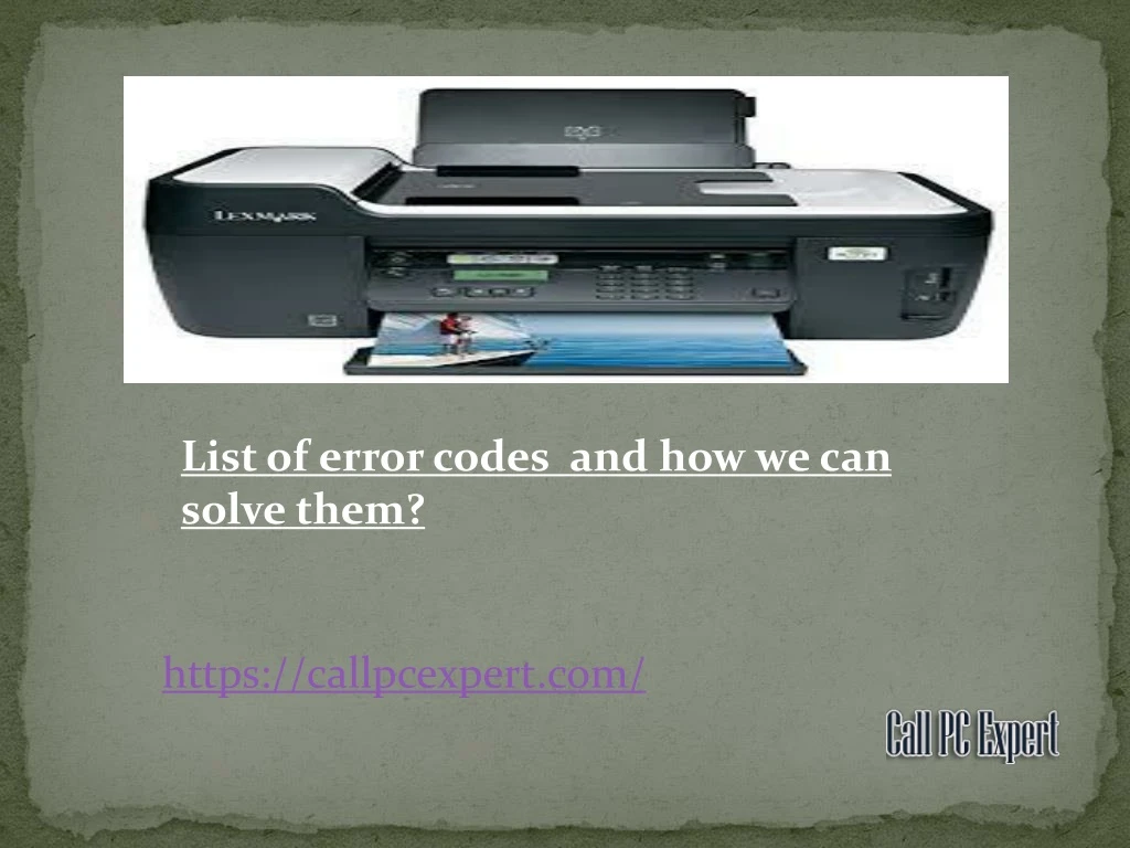 list of error codes and how we can solve them