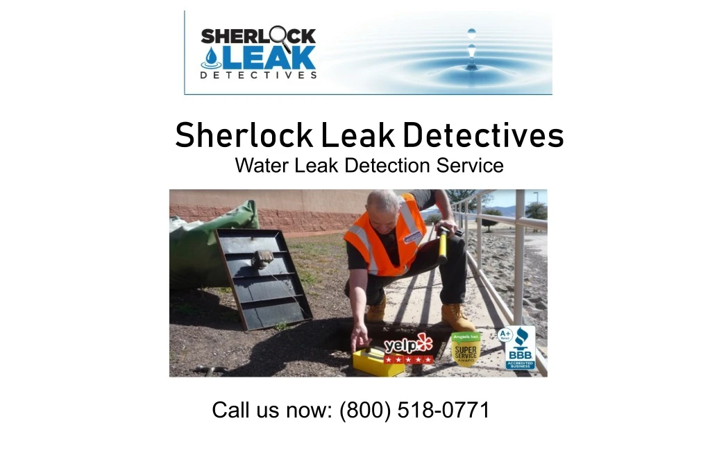 sherlock leak detectives water leak detection