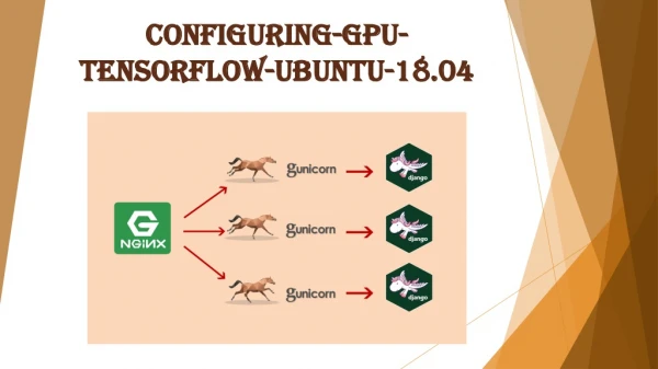 Configuring GPU tensorflow Ubuntu 18 |Artificial Intelligence Services