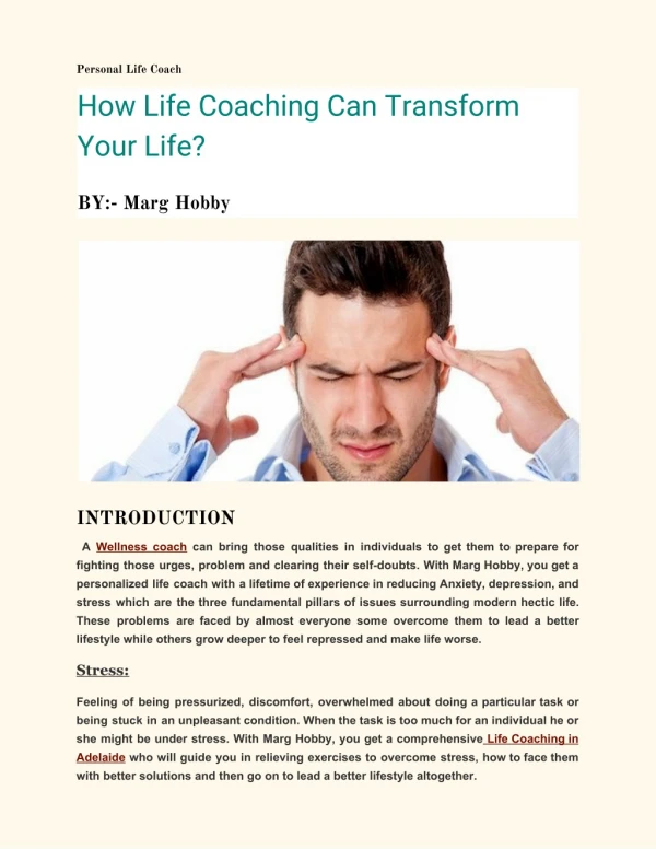 Life Coaching Adelaide | Life coach Adelaide