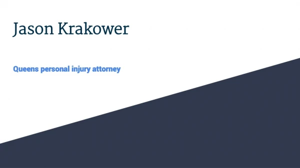 Why To Prefer Queens And Bronx Personal Injury Attorney If One Suffers Such Issues