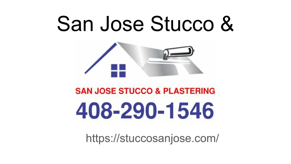 san jose stucco plastering