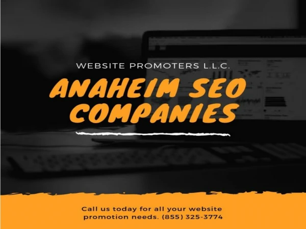 SEO Experts in Anaheim - Websitepromoters.com