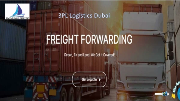 3PL Logistics Dubai