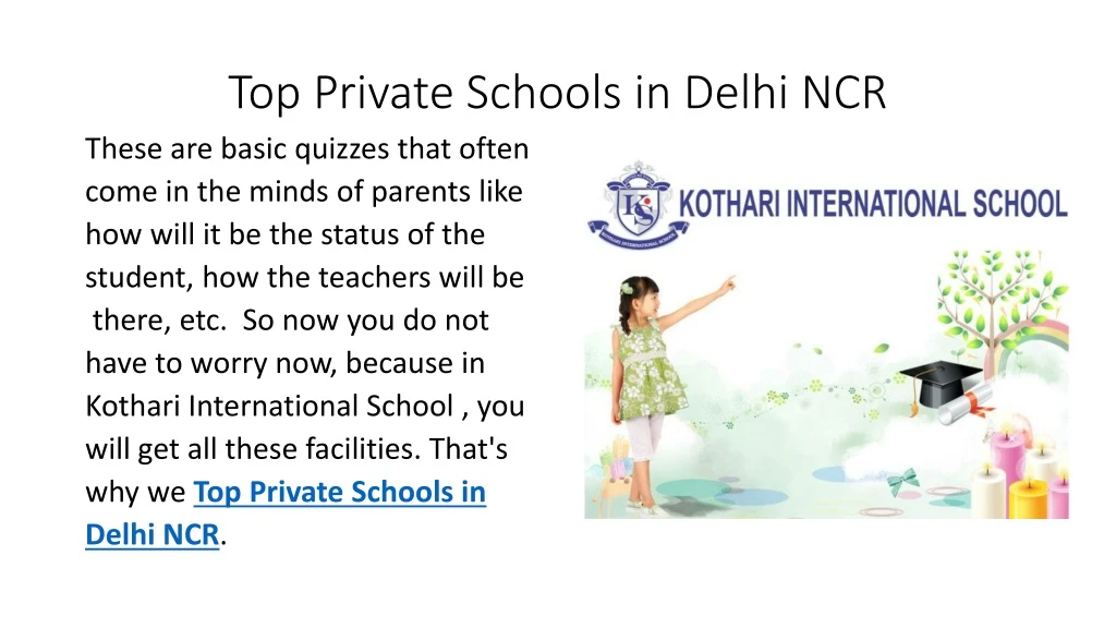 top private schools in delhi ncr