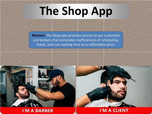 The Shop App - Top Barber Booking App in the USA - April 2019