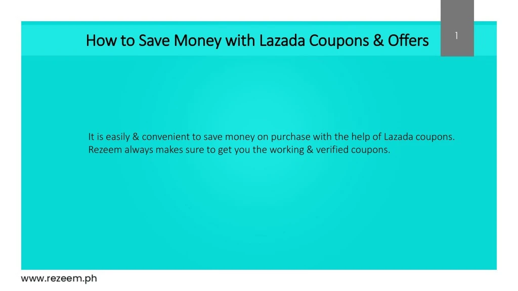 how to save money with lazada coupons offers