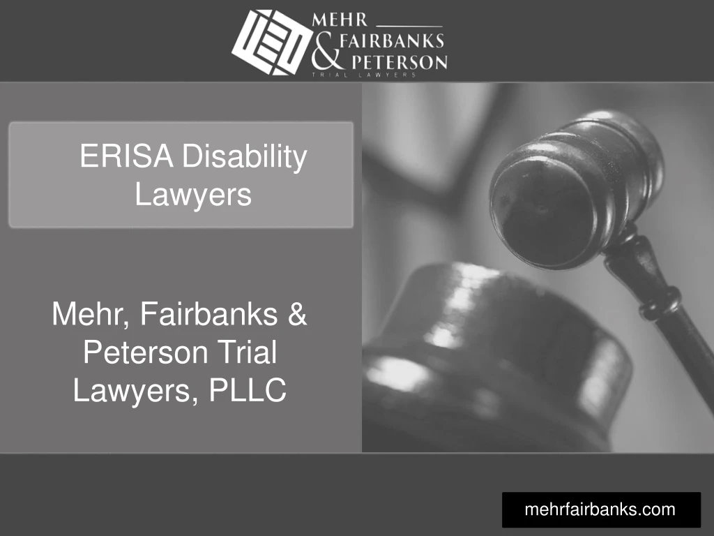 erisa disability lawyers