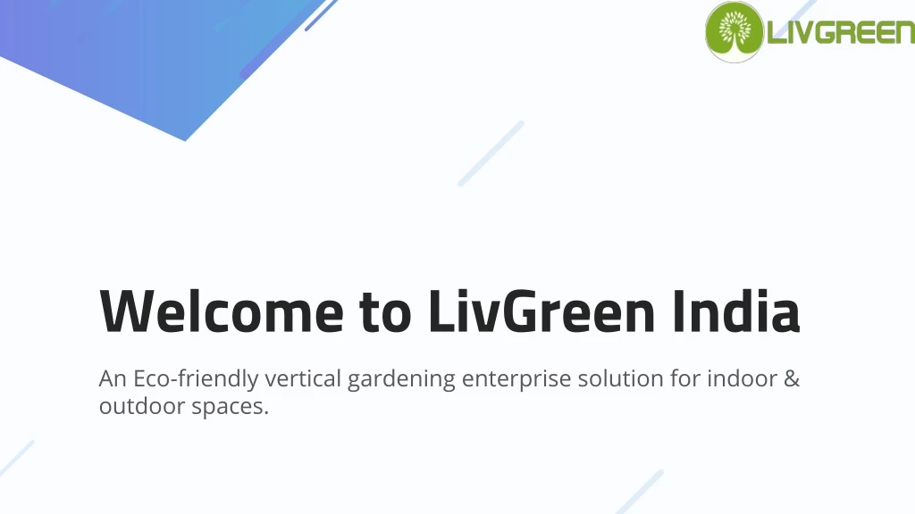 welcome to livgreen india