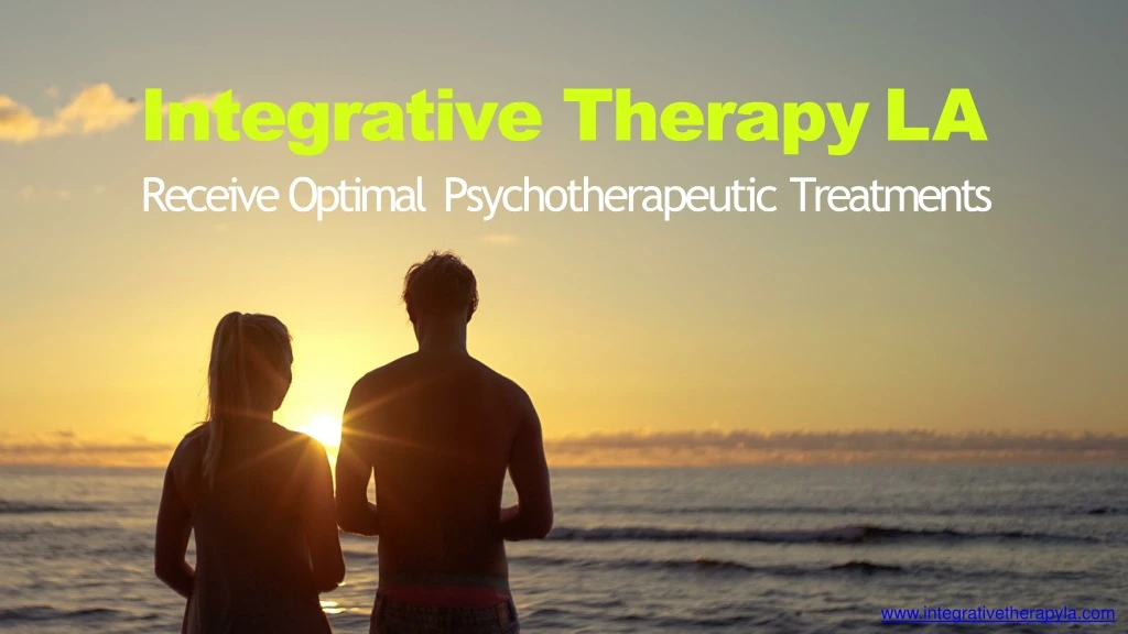 integrative therapy la receive optimal psychotherapeutic treatments