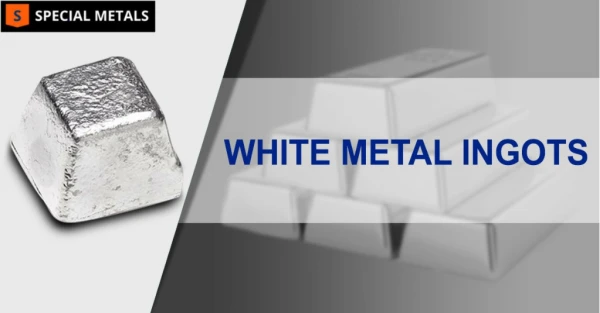 Manufacturing and Stocking of White Metal Ingots by SMalloys