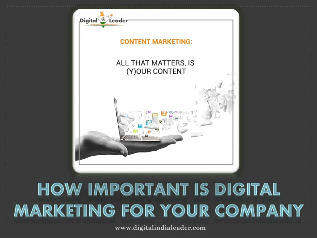 how important is digital marketing for your company