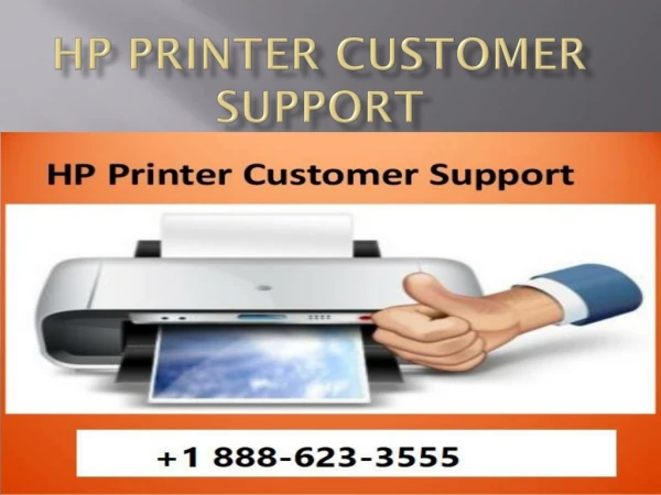 HP Printer Customer Support