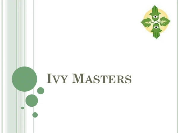 Ivy Masters Tutoring Center