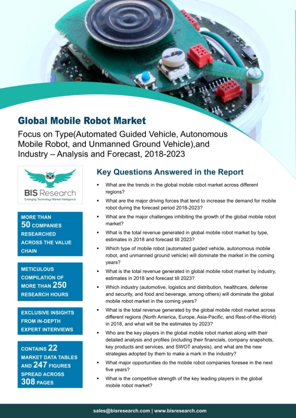 Mobile Robot Market Analysis