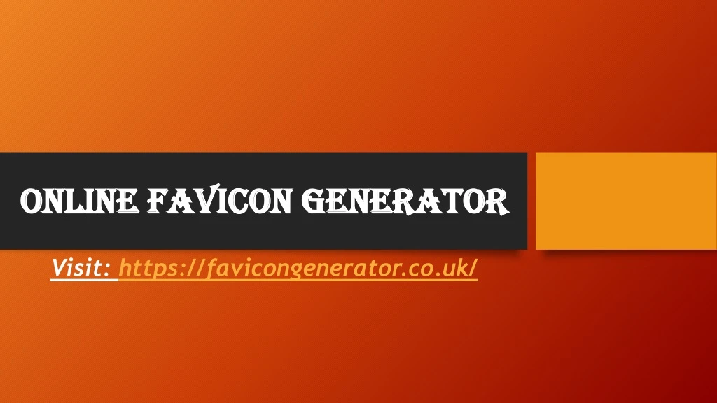 online favicon generator