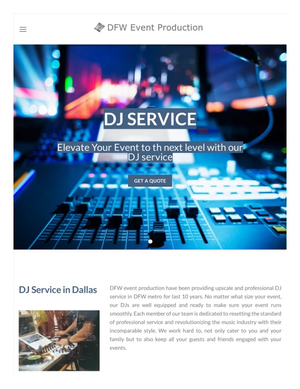 DJ Services in Dallas | DJ Services Provider in Dallas