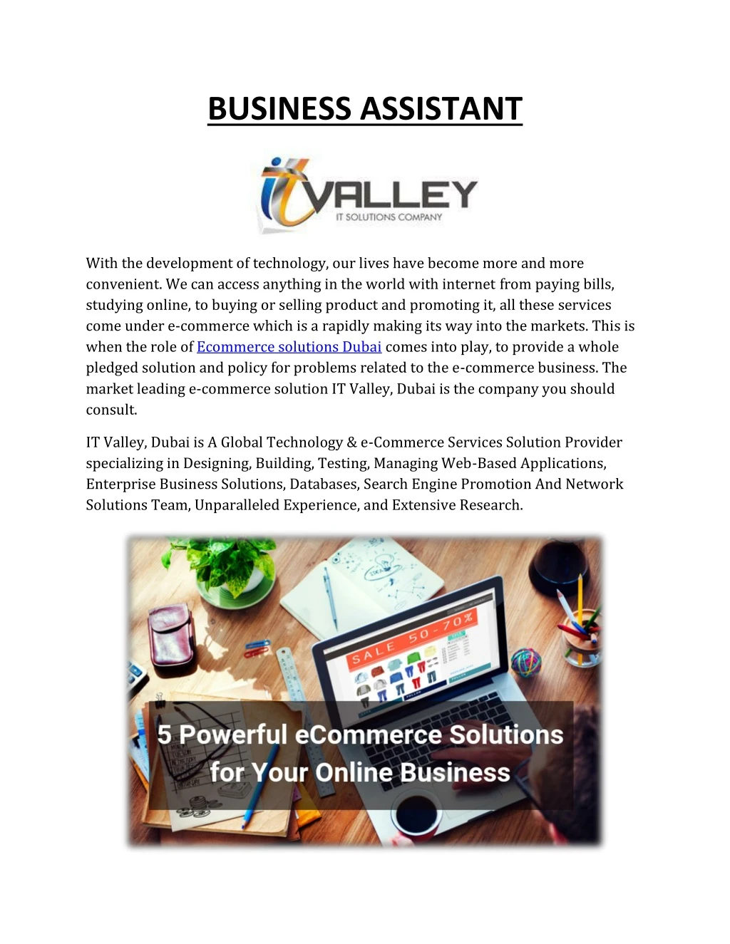 business assistant