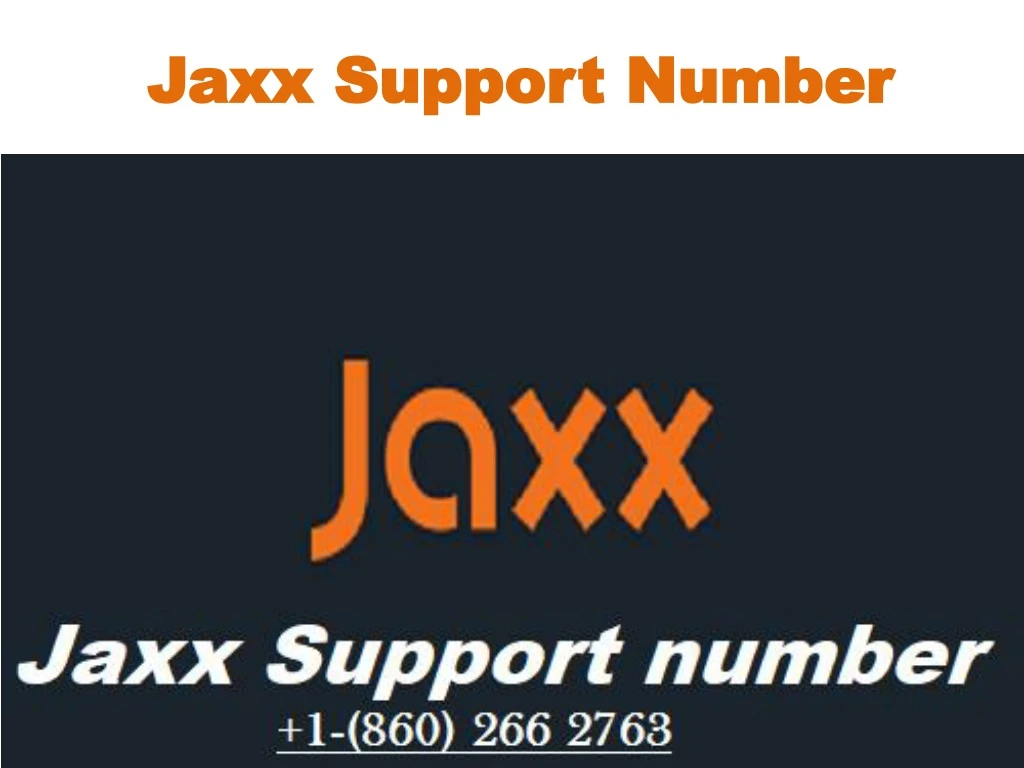 jaxx support number