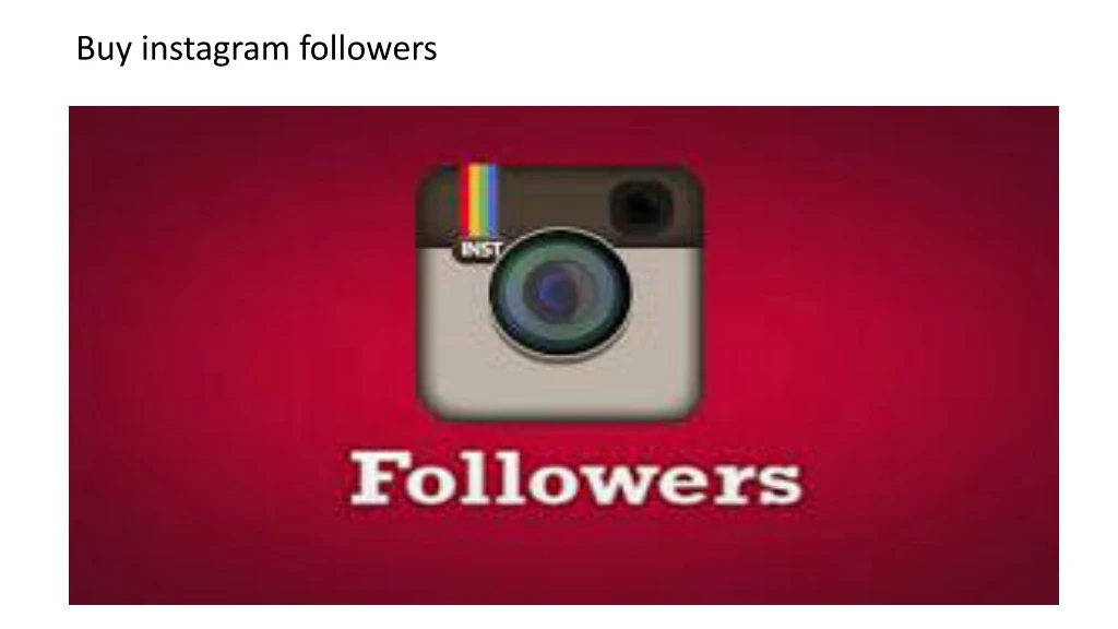 buy instagram followers