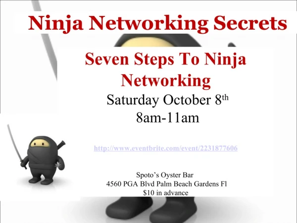 Some ninja networking secrets