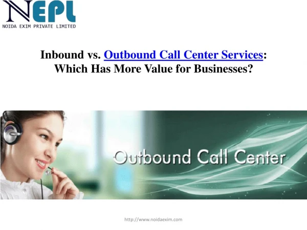 Outbound call center services