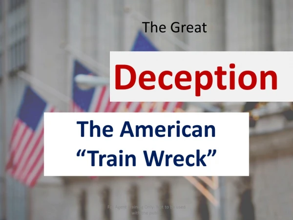 The Great Wall Street Deception