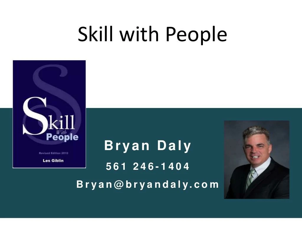 skill with people