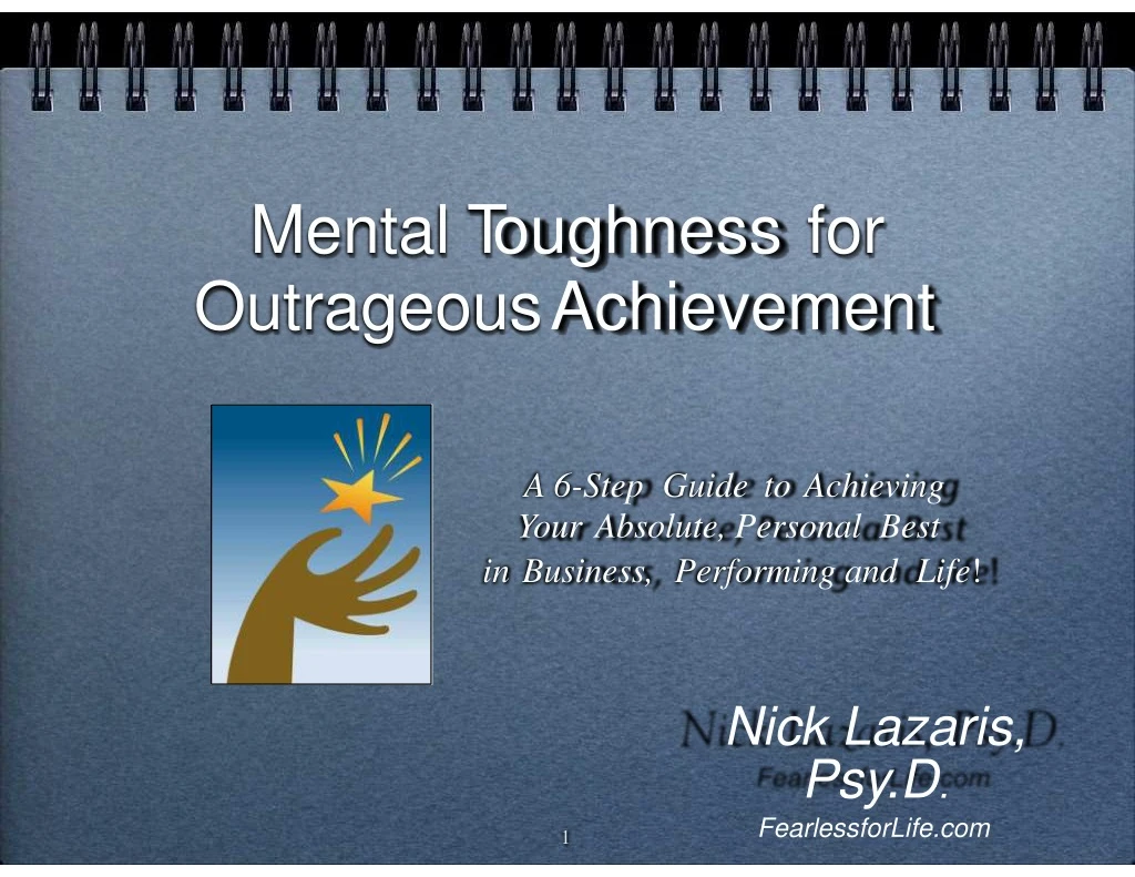 mental t oughness for outrageousachievement