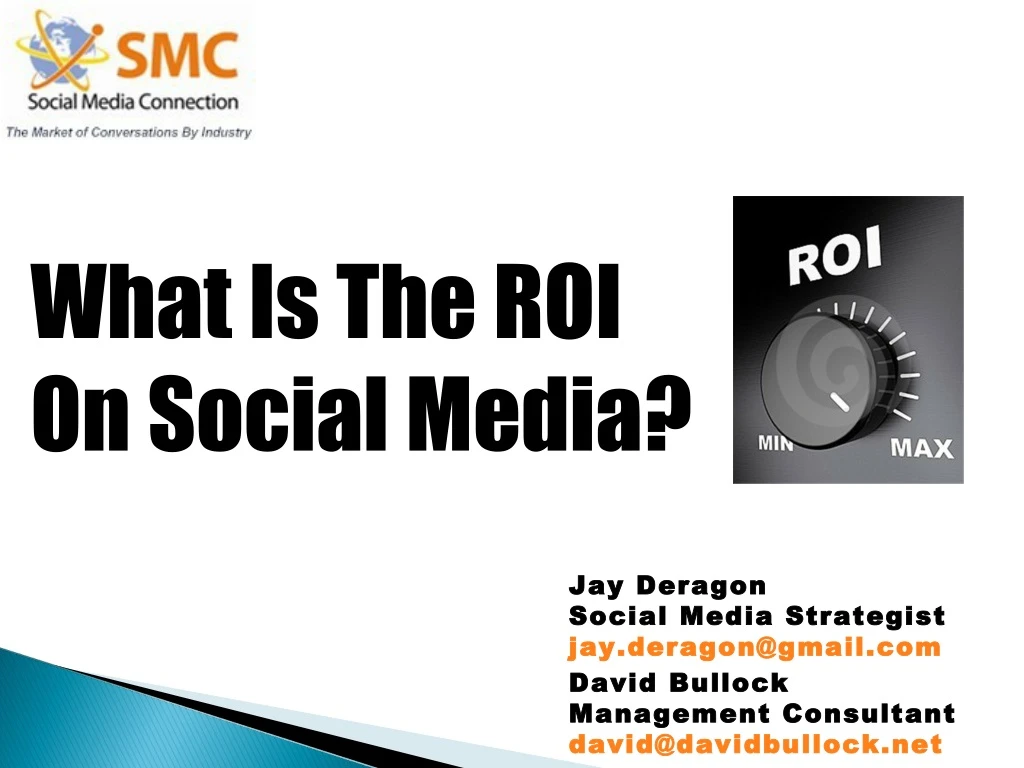 what is the roi on social media