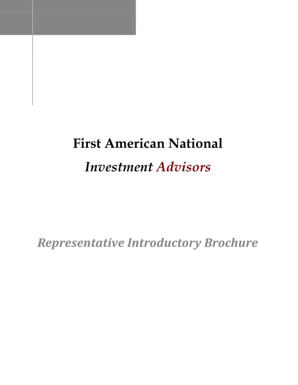first american national