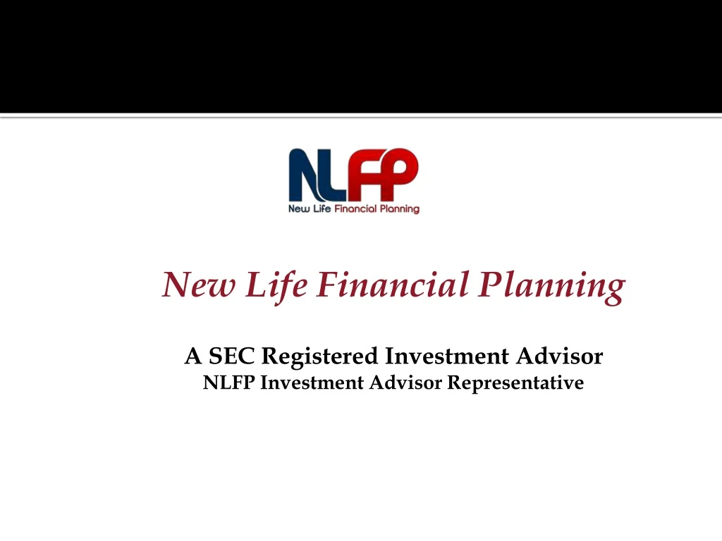 new life financial planning