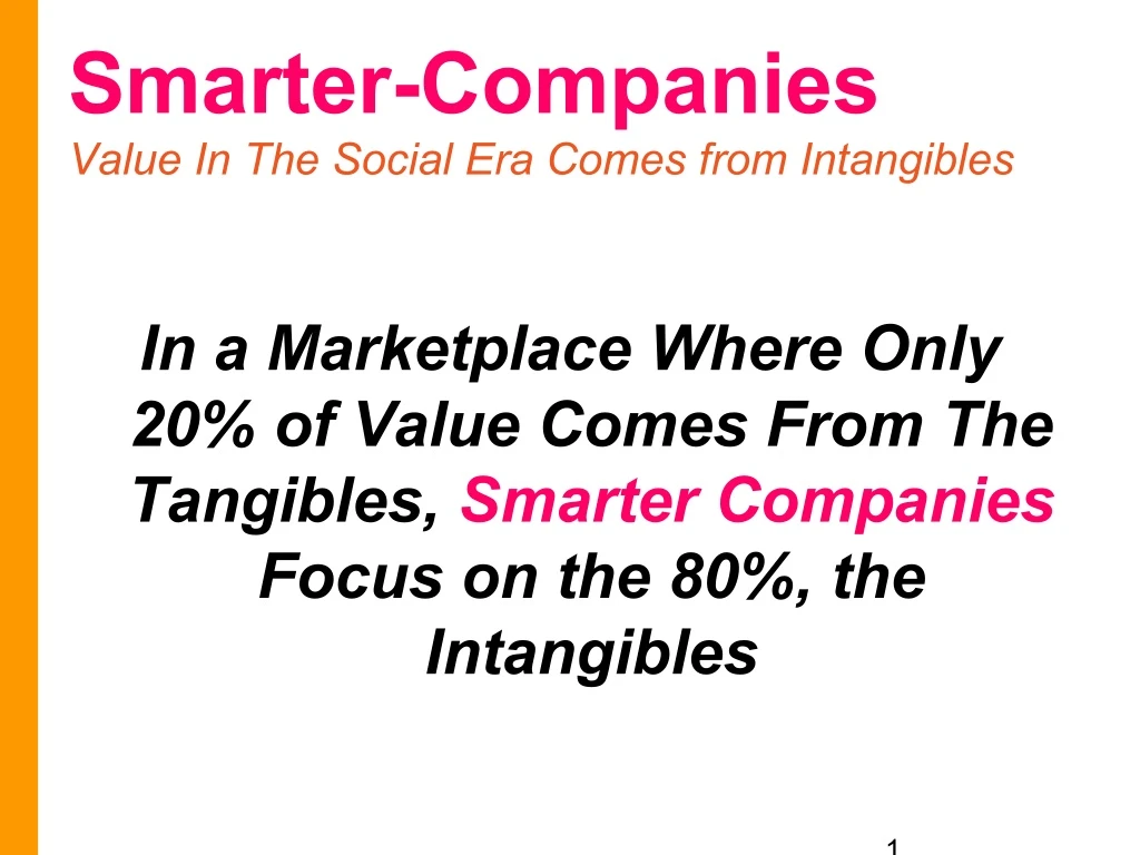 smarter companies value in the social era comes