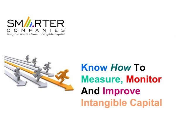 Measure, Monitor & Improve Intangible Capital