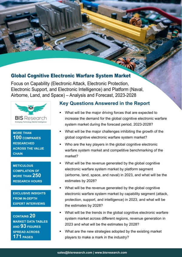Cognitive Electronic Warfare System Market Forecast