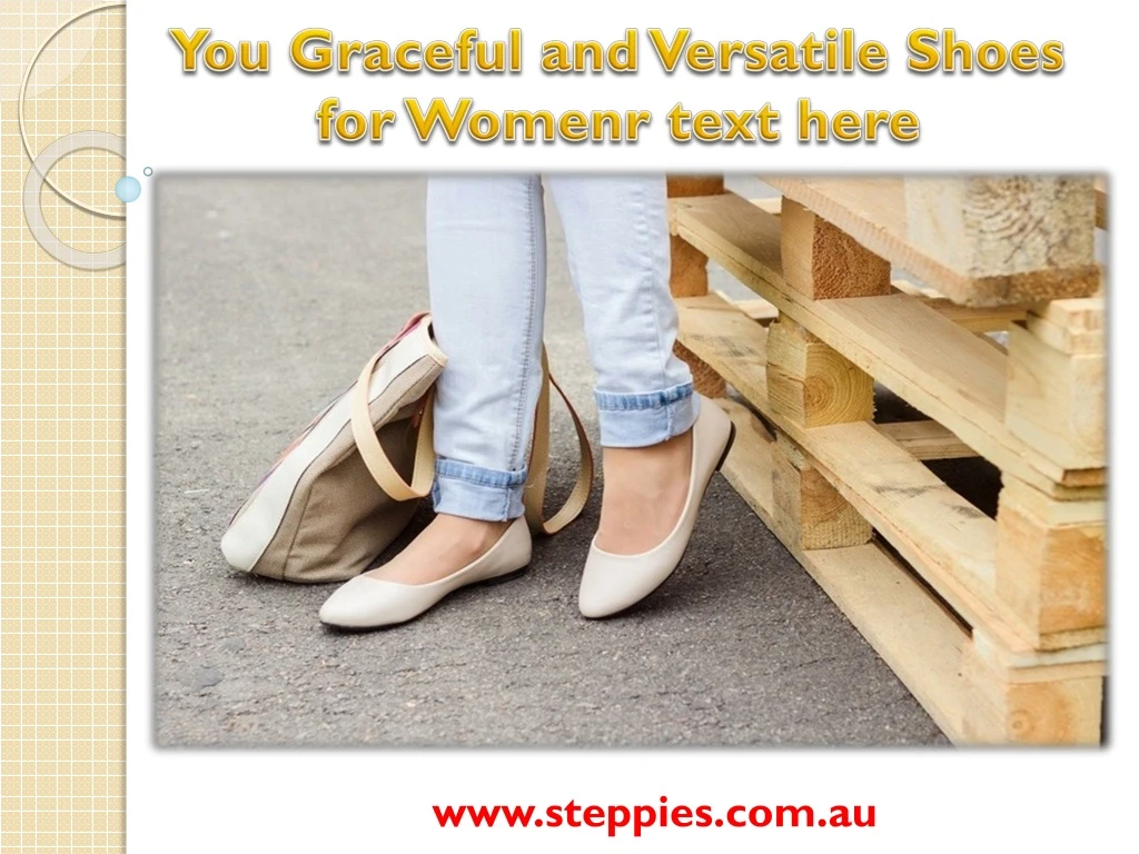 you graceful and versatile shoes for womenr text