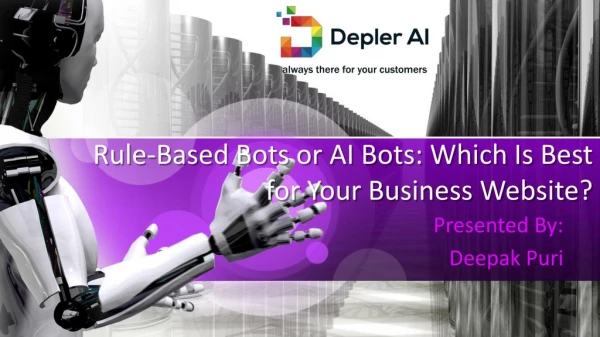 Rule-Based Bots or AI Bots: Which Is Best for Your Business Website?
