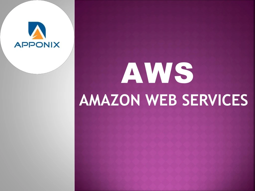 aws amazon web services