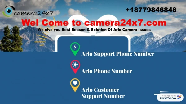 Arlo Support Number [18779846848] Netgear Arlo Security Camera