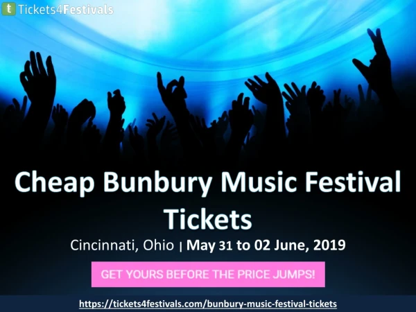 Bunbury Music Festival Tickets from Tickets4Festivals