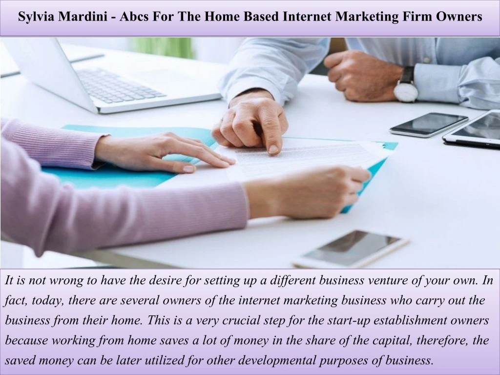 sylvia mardini abcs for the home based internet marketing firm owners