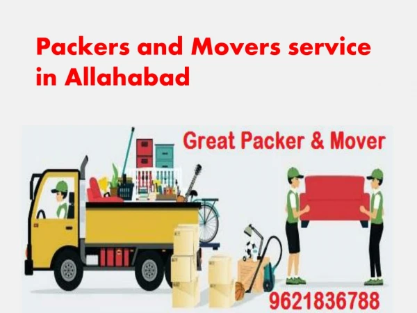 Packers and Movers service in Allahabad