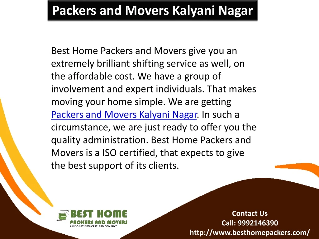 packers and movers kalyani nagar