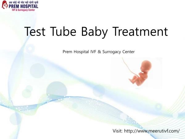 The Modular Test Tube Baby Center in Meerut