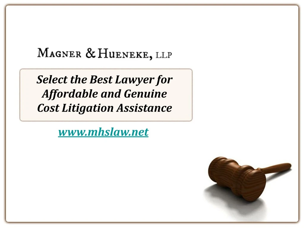 select the best lawyer for affordable and genuine