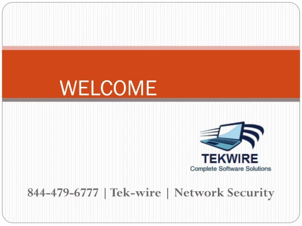 844-479-6777 | Tek-wire | Network Security