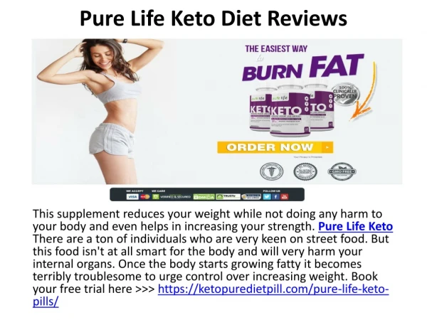 Pure Life Keto Diet Review Fastest Way To Burn Your Fat Read Shark Tank Reviews