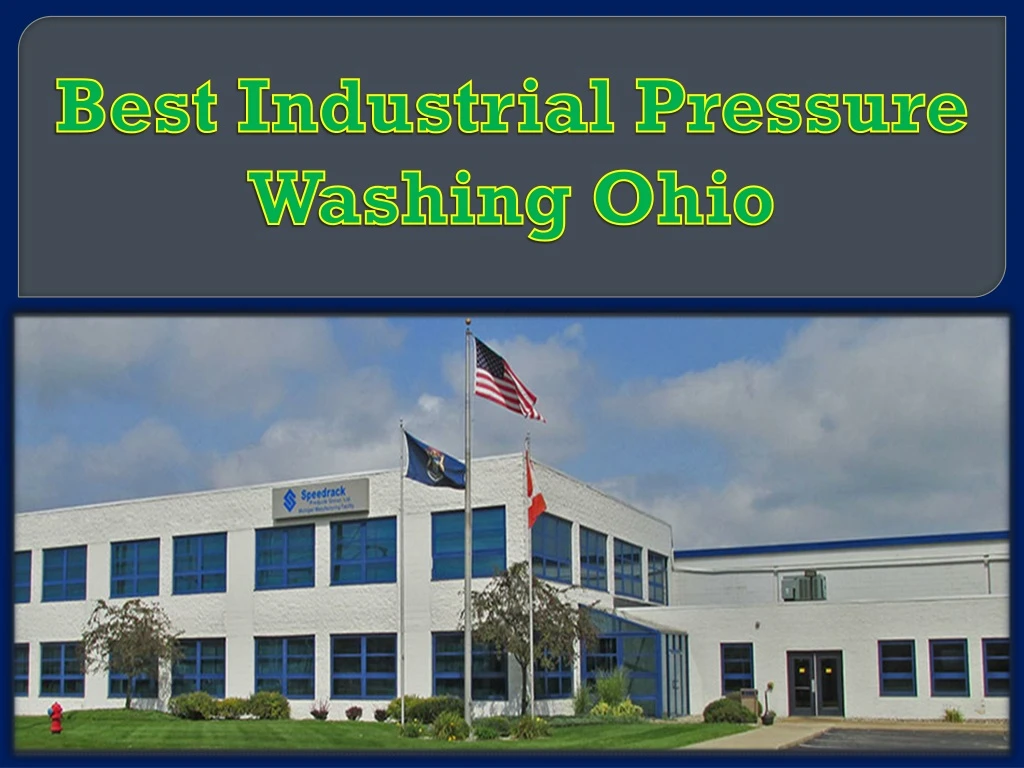 best industrial pressure washing ohio