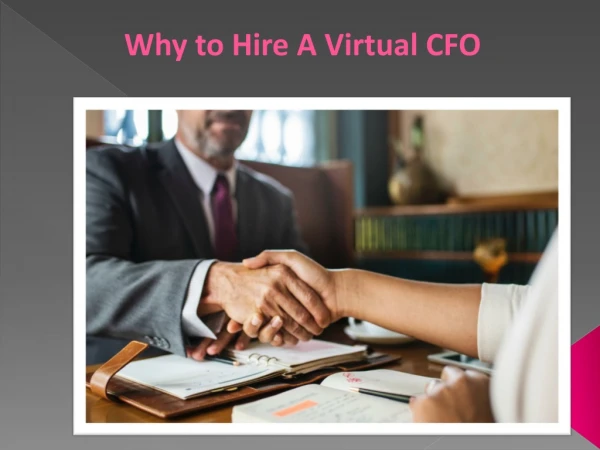 Why we Need Virtual CFO's