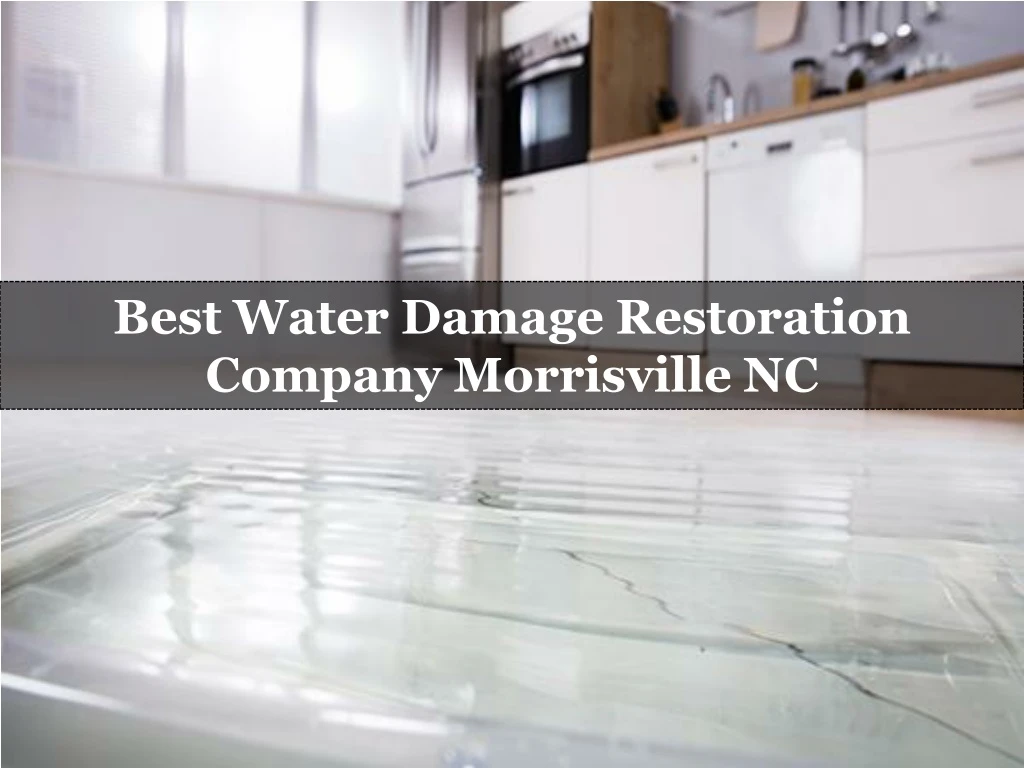 best water damage restoration company morrisville